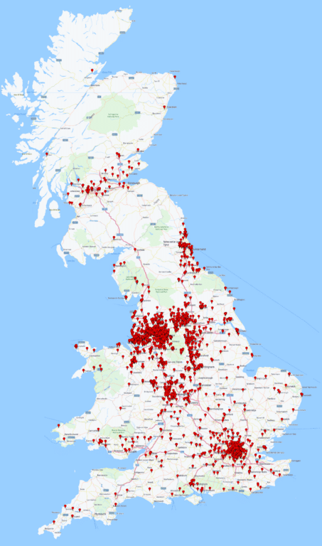 DB Pin Map 2023 | Japanese knotweed | JKSL